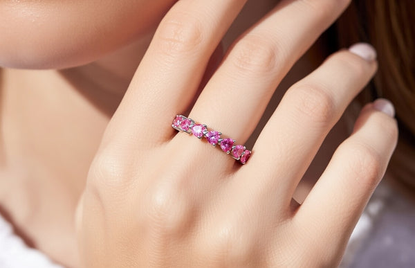 Heartlink Eternity Ring