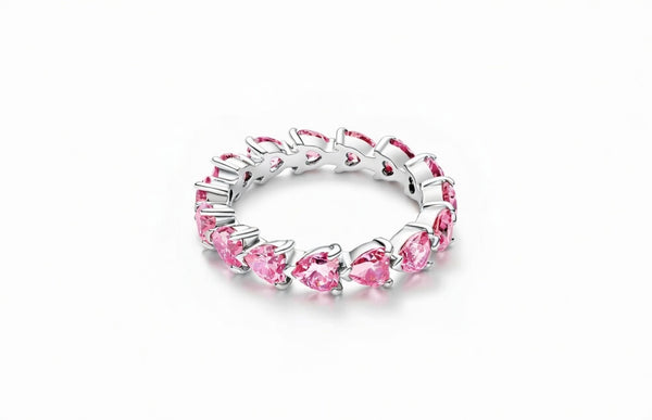 Heartlink Eternity Ring